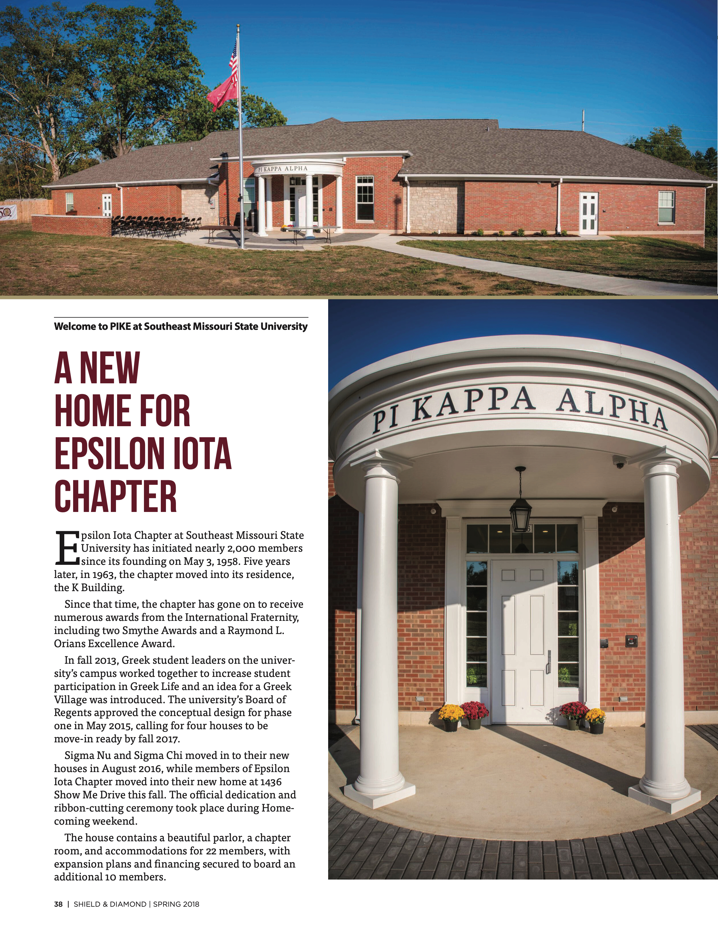 A New Home for Epsilon Iota Chapter